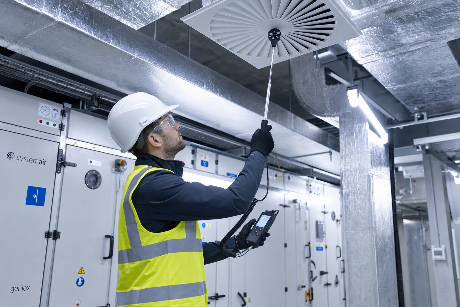 Ventilation commissioning